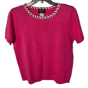 Koos Of Course Women’s Silk Trim Sweater